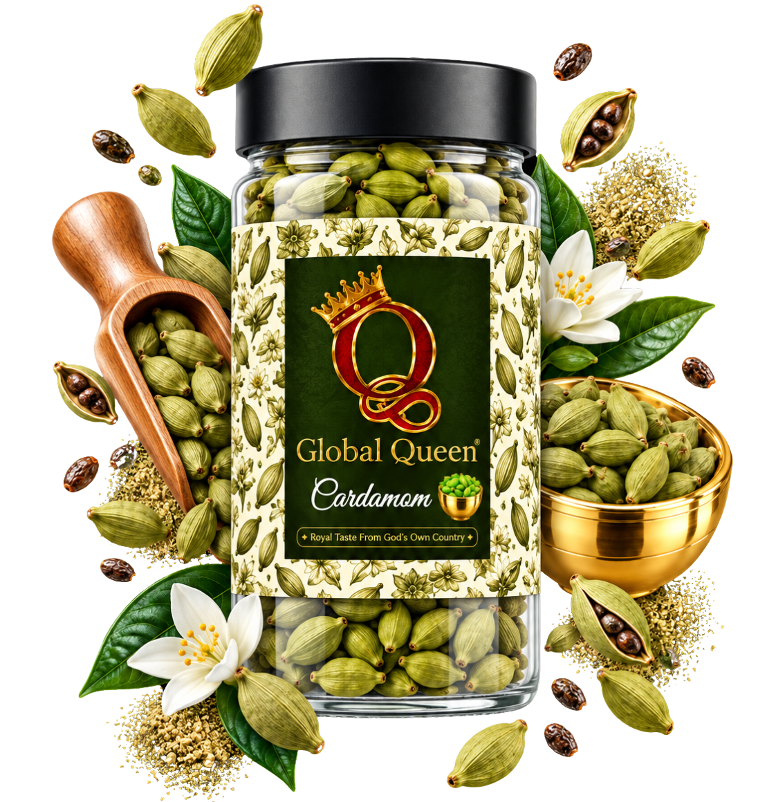 Global Queen Premium Cardamom